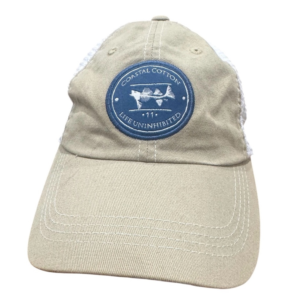 Coastal Cotton Tan  Cap